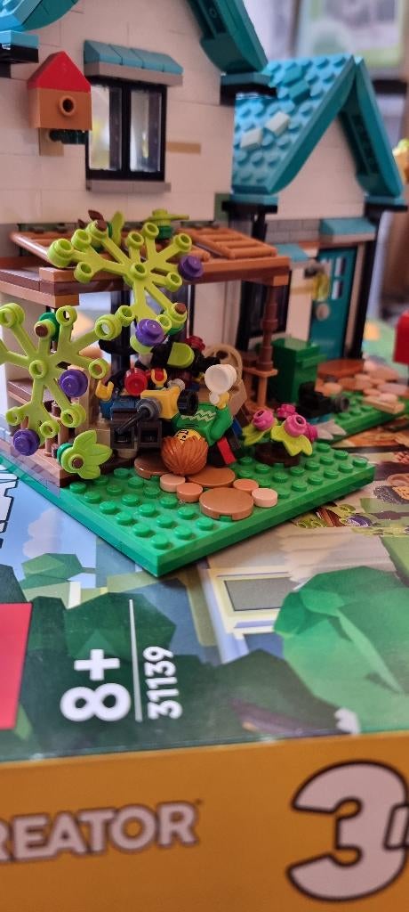 31139 LEGO Knus huis 3-1, Lego, Ophalen of Verzenden, Zo goed als nieuw, Compleet
