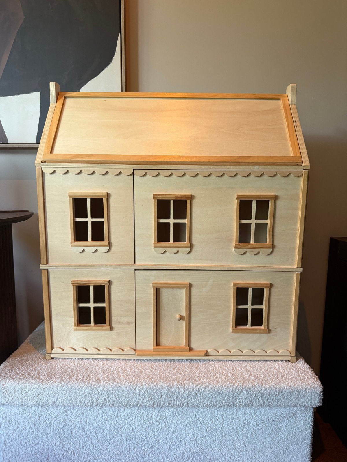 Petit Amélie poppenhuis met Maileg Meubeltjes, Ophalen, Zo goed als nieuw, Poppenhuis