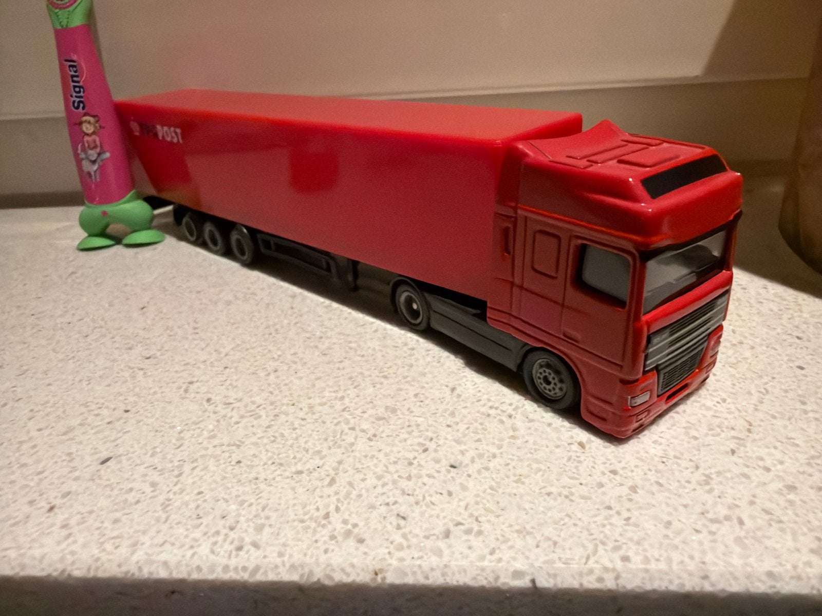 1/87 DAF PTT Post vrachtwagen - Mooi oudje, Overige merken, Gebruikt, C, Ophalen of Verzenden