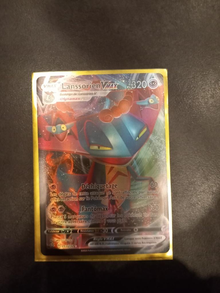 Pokémon VMAX Kaarten: Lanssorien, Urshifu, Butterfree, Ophalen, Zo goed als nieuw, Meerdere kaarten, Foil