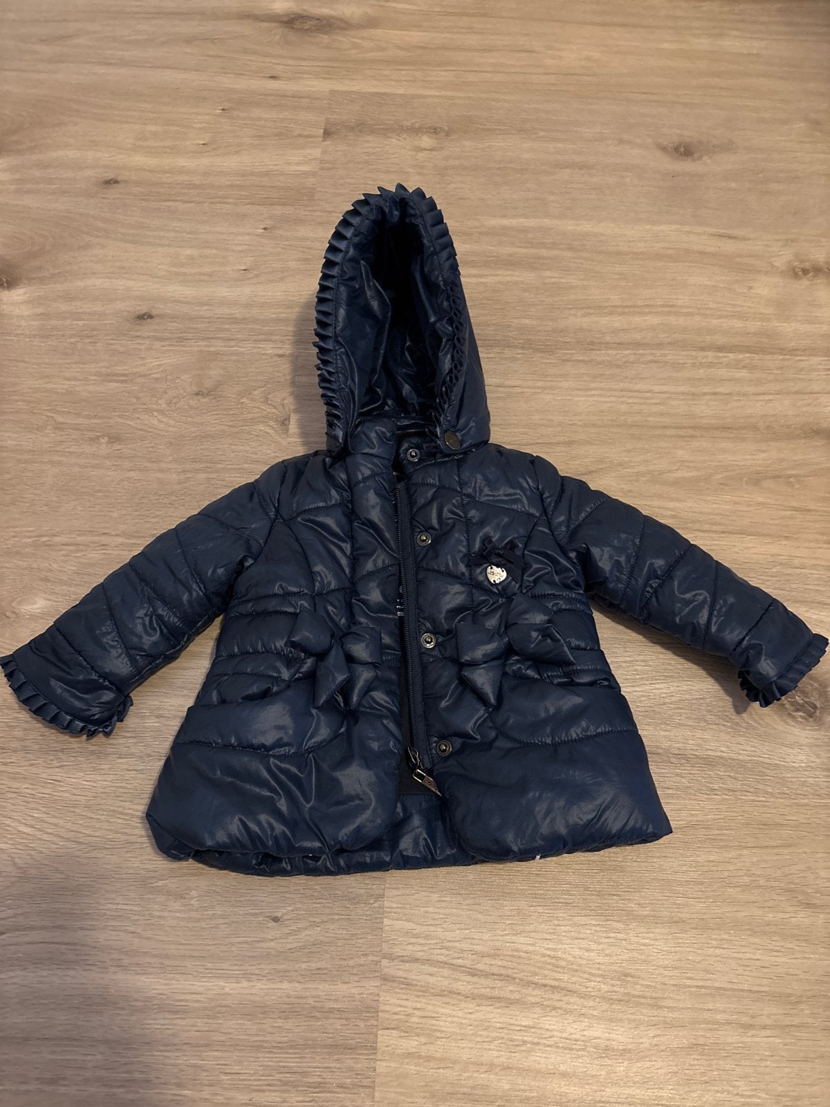 Winterjas Le Chic maat 62/68, Ophalen of Verzenden, Zo goed als nieuw, Meisje, Jasje