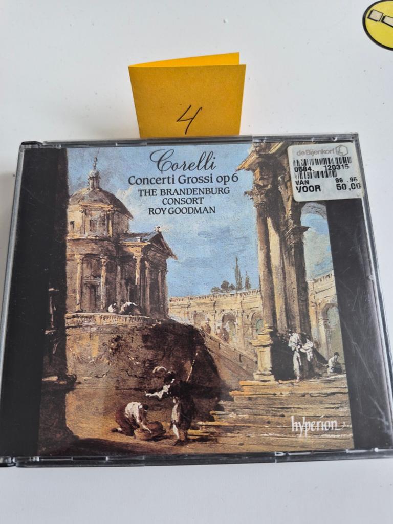 Corelli: Concerti Grossi op 6 - The Brandenburg Consort, Ophalen of Verzenden, Barok, Zo goed als nieuw, Orkest of Ballet