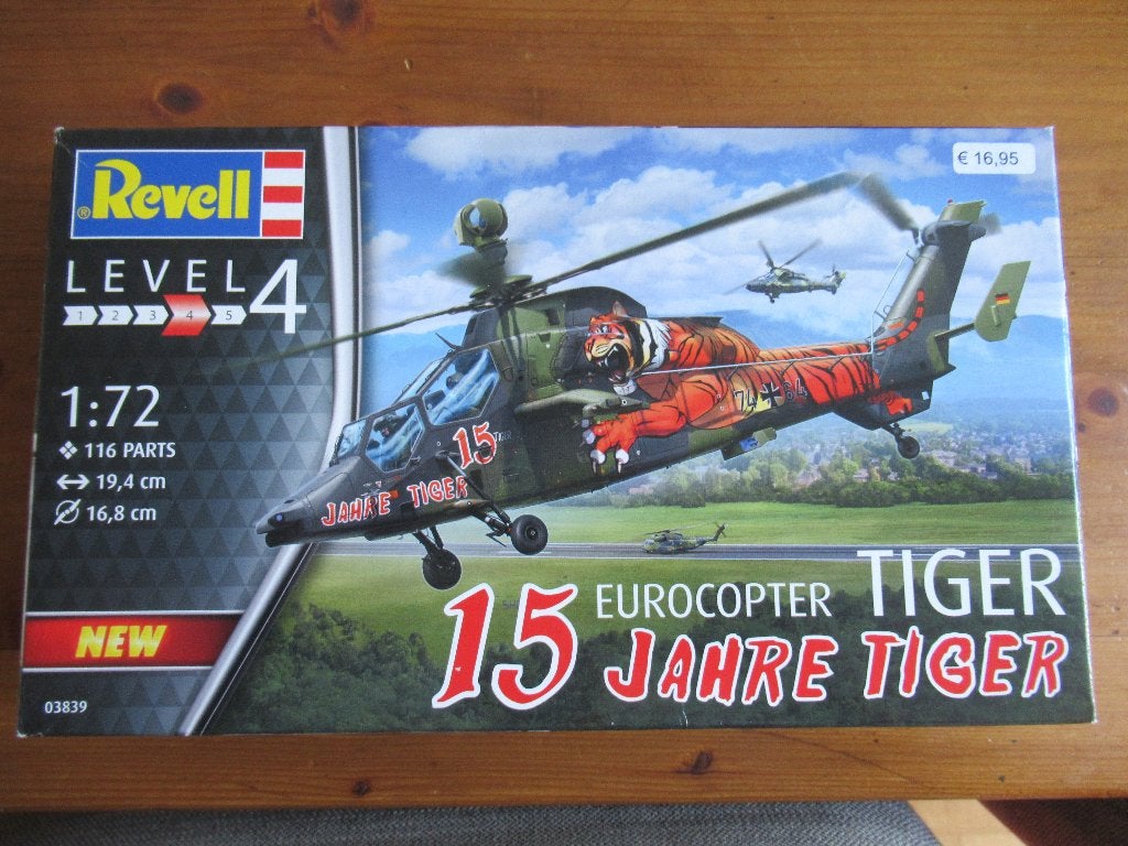 Eurocopter Tiger "15 Jahre Tiger" (Revell 1/72), 1:72 tot 1:144, Nieuw, Ophalen of Verzenden, Revell