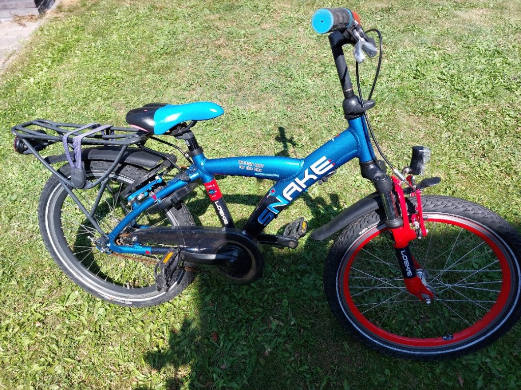 Loekie Snake 20 inch fiets, Fietsen en Brommers, Fietsen | Jongens, Ophalen, Terugtraprem, Gebruikt, Loekie