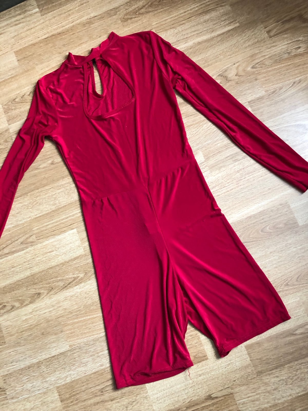 Boohoo rode jumpsuit maat 38, Ophalen of Verzenden, Gedragen, Maat 38/40 (M), Rood