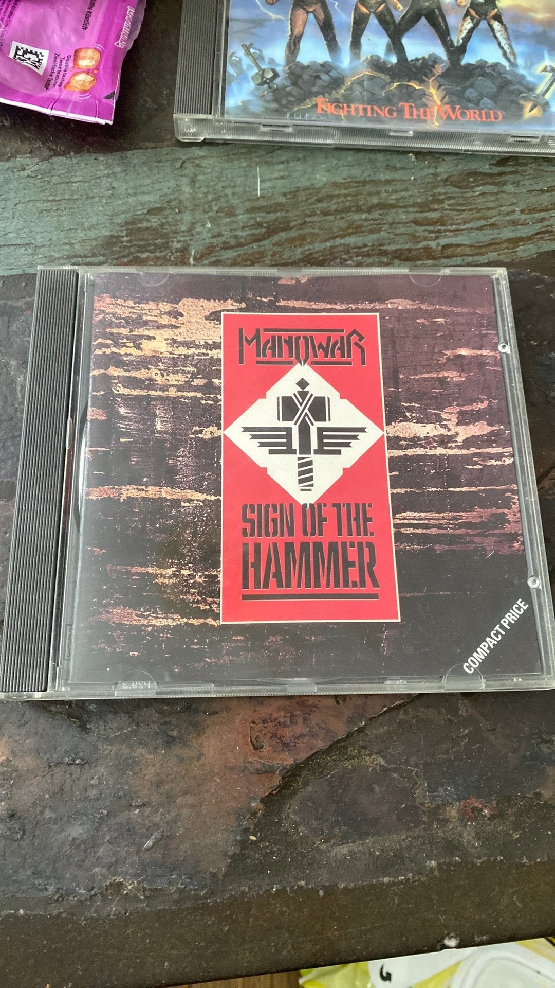 Cd manowar, sign of the hammer, Ophalen of Verzenden, Zo goed als nieuw