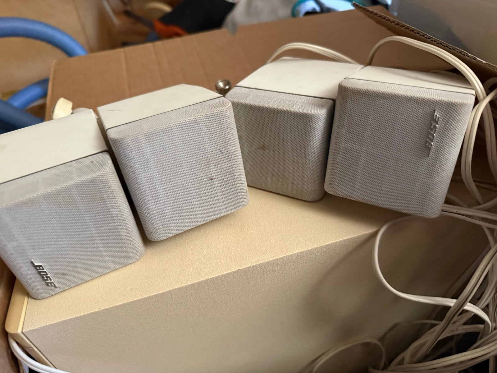Bose Acoustimass speakerset met subwoofer en kabels