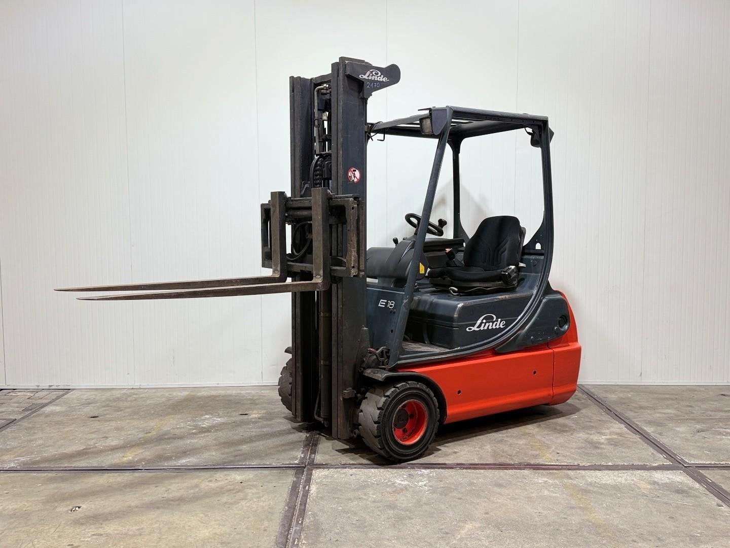 Linde E18 Triplex Sideshift Nette truck! joysticks HL1293, 1000 tot 2000 kg, Elektrisch, Heftruck, Linde