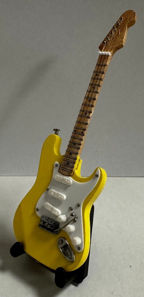 Jimi Hendrix miniatuur gitaar 15cm mini guitar decoratie, Info@deconoord.nl, Deco Noord, Nieuw, Ophalen of Verzenden