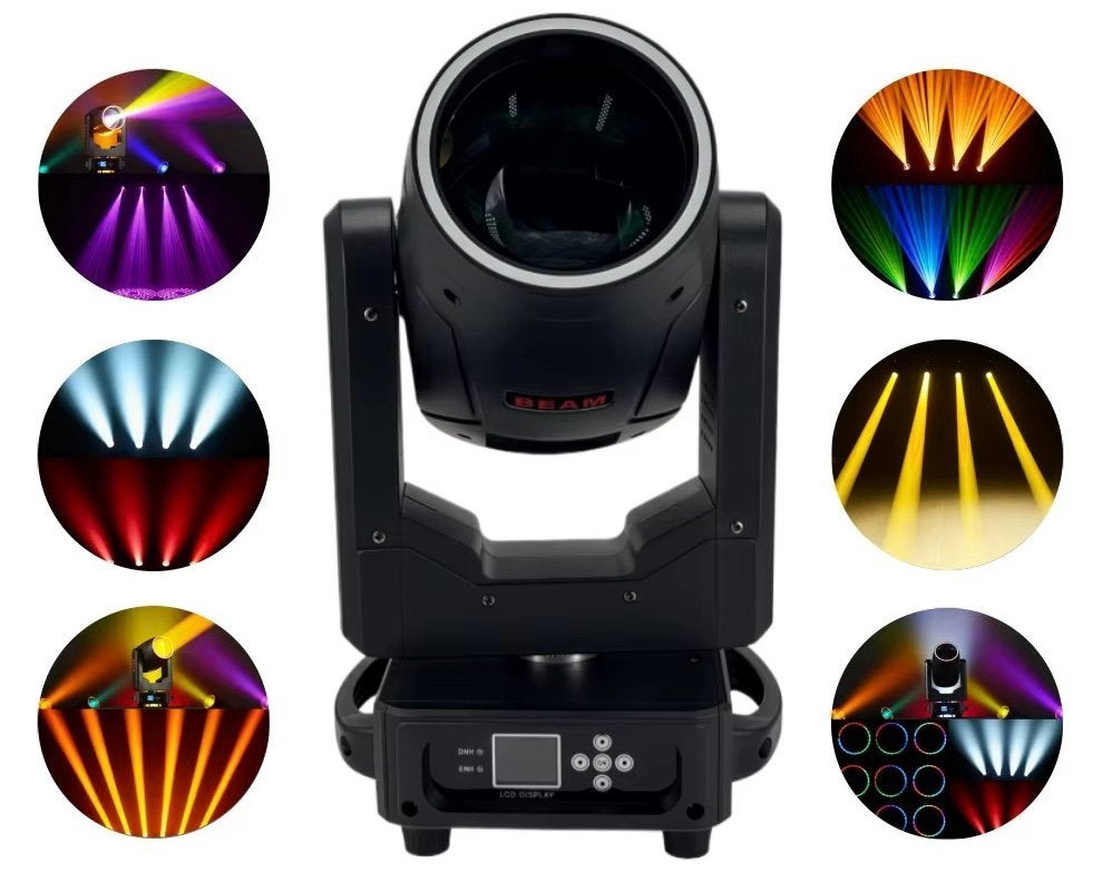 Nieuwe 295W 14R Mini Beam Moving Head met Halo-effect, Ophalen of Verzenden, Nieuw, Licht, Geluidgestuurd