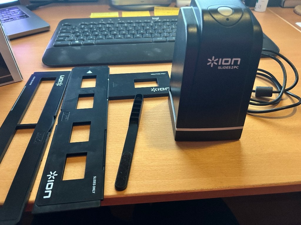 ION Slides 2 PC – 35mm dia- & filmscanner (compleet in doos), Ophalen of Verzenden, 35mm film