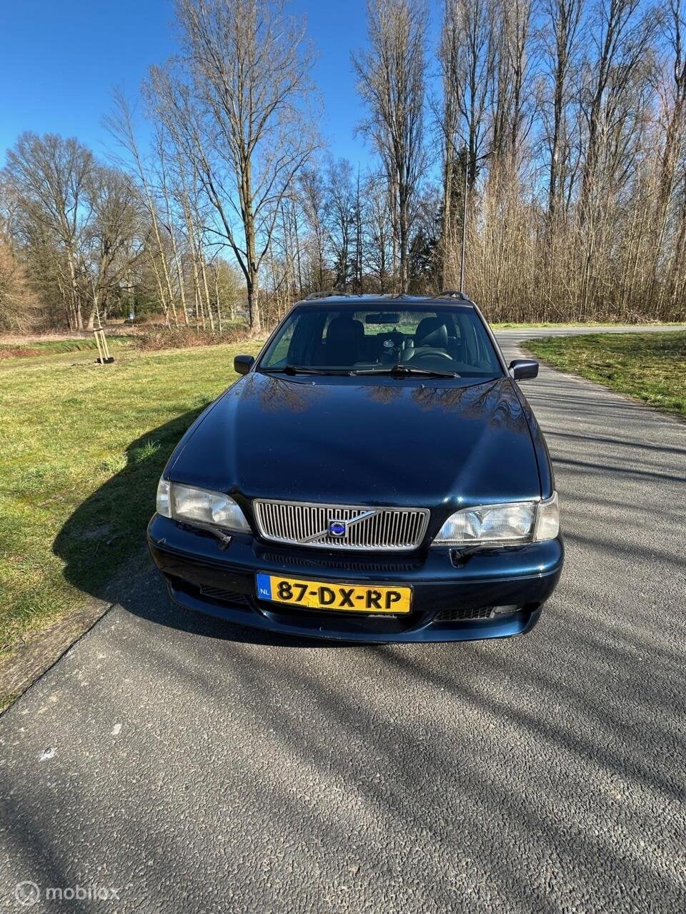 Volvo V70 2.4 R AWD, Auto's, Gebruikt, Zwart, Blauw, Alcantara