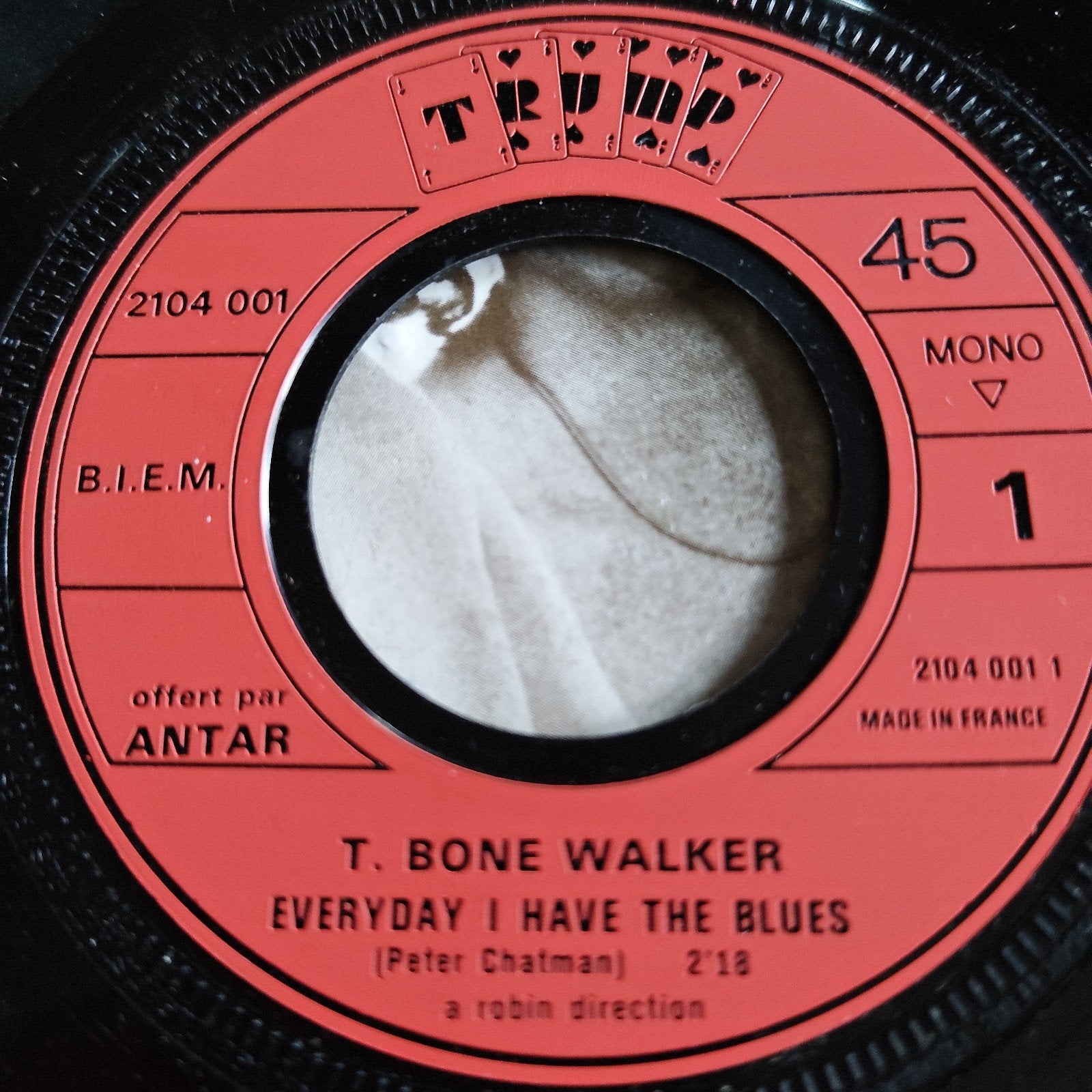 T. Bone Walker - Everyday I Have The Blues (Trump 45), Ophalen of Verzenden, Gebruikt, 7 inch, EP