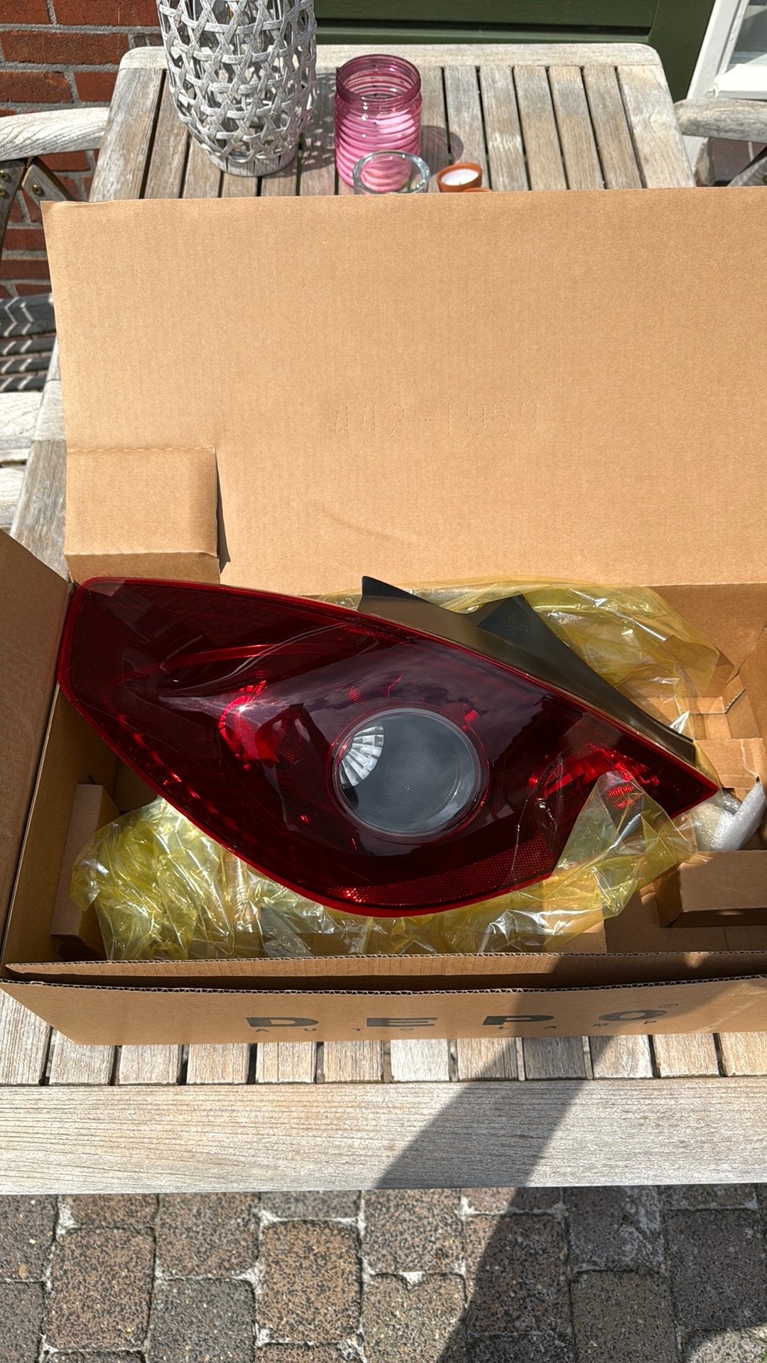 Nieuw DEPO smoked linker achterlicht Opel Corsa D 2006–2014, Auto-onderdelen, Ophalen, Nieuw, Opel