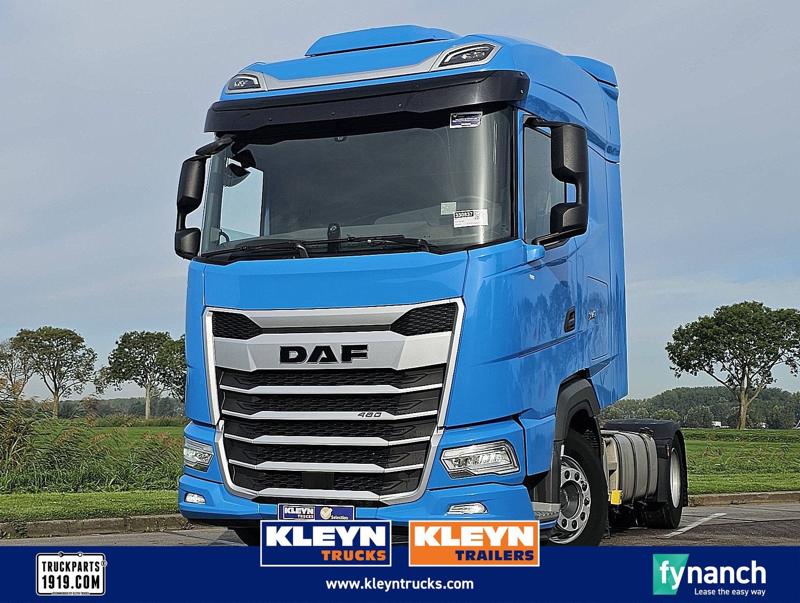 DAF XG 480 323tkm, Auto's, Automaat, Euro 6, Stoelverwarming, Blauw