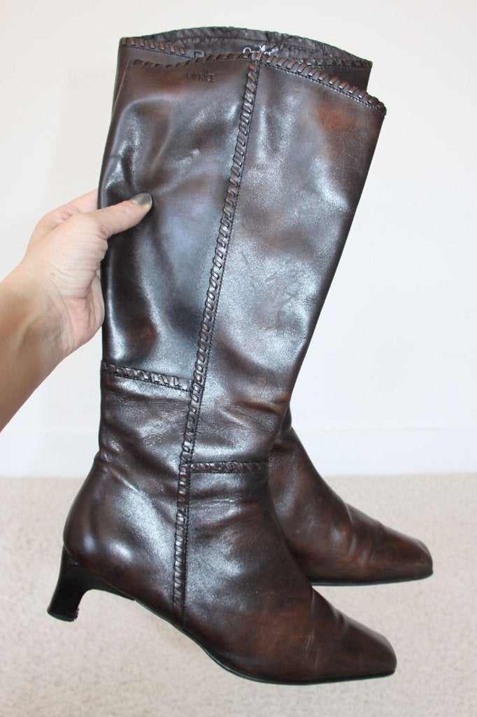 Zeer Mooie Leren Caprice Laarzen s1 (Maat 6½/40) € 70,-