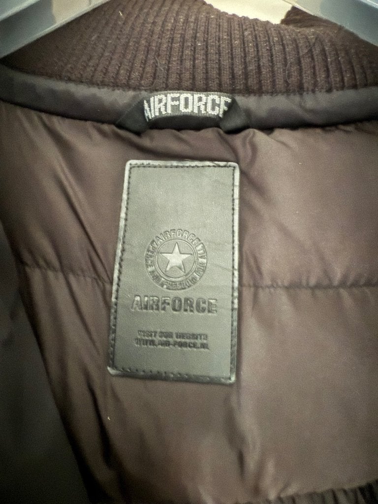 Winterjas airforce, Ophalen, Zo goed als nieuw, Maat 176