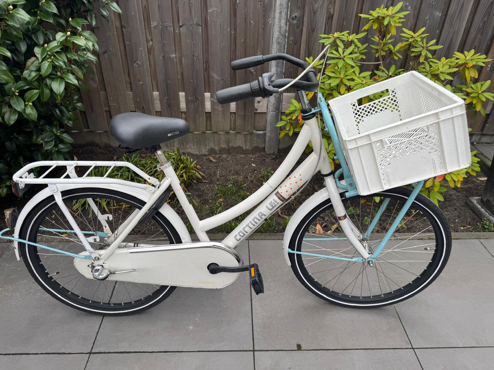 Cortina u4 24 inch meisjesfiets 3 versnellingen, Ophalen, Gebruikt, 24 inch, Versnellingen