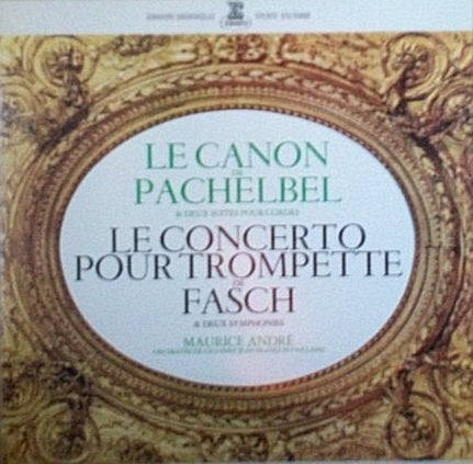 Pachelbel Canon,Suites Fasch Trompetconcert ophalen A'dam 10, Ophalen, LP, Overige componisten, Gatefold hoes