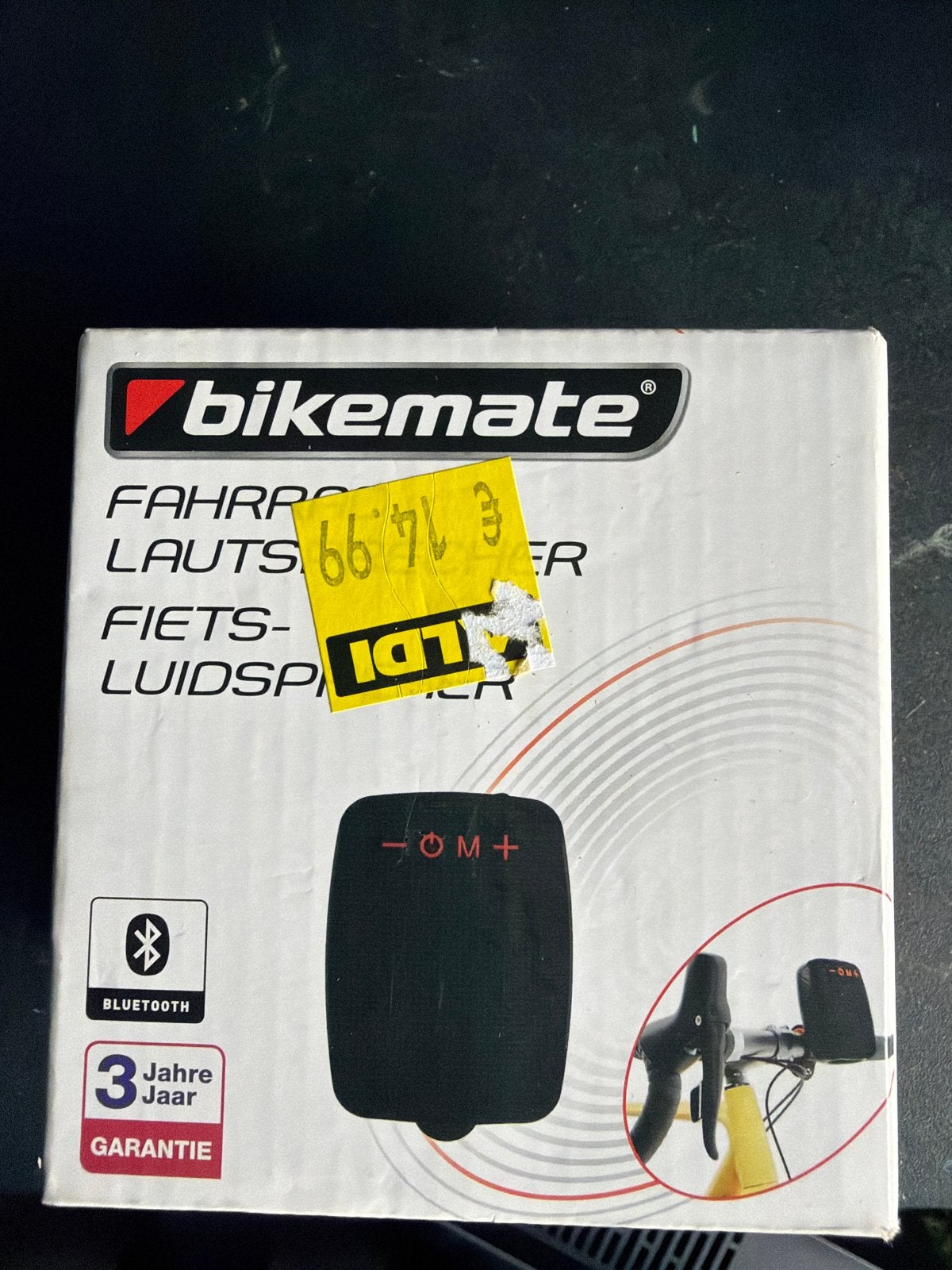 Bikemate Fietsluidspreker met Bluetooth, Ophalen of Verzenden, Nieuw