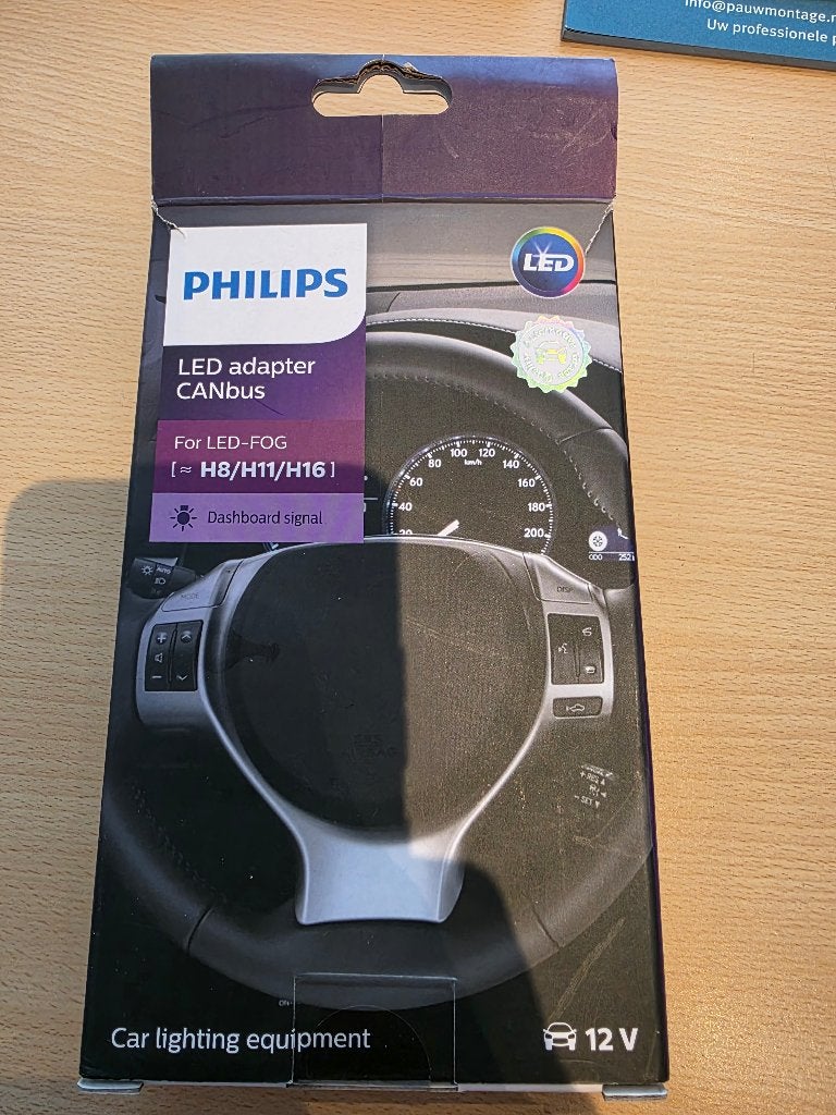 Philips LED adapter CANbus mistlampen, Ophalen of Verzenden, Nieuw