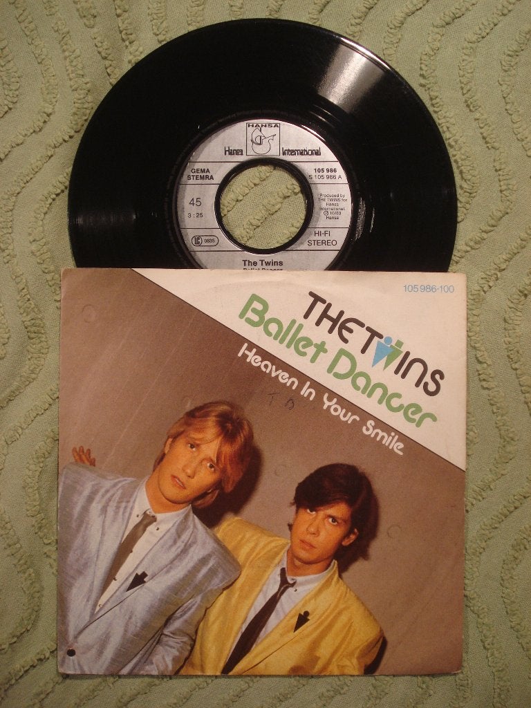 The Twins 7" Vinyl Single: ‘Ballet dancer’ (Duitsland), Ophalen of Verzenden, Zo goed als nieuw, 7 inch, Pop
