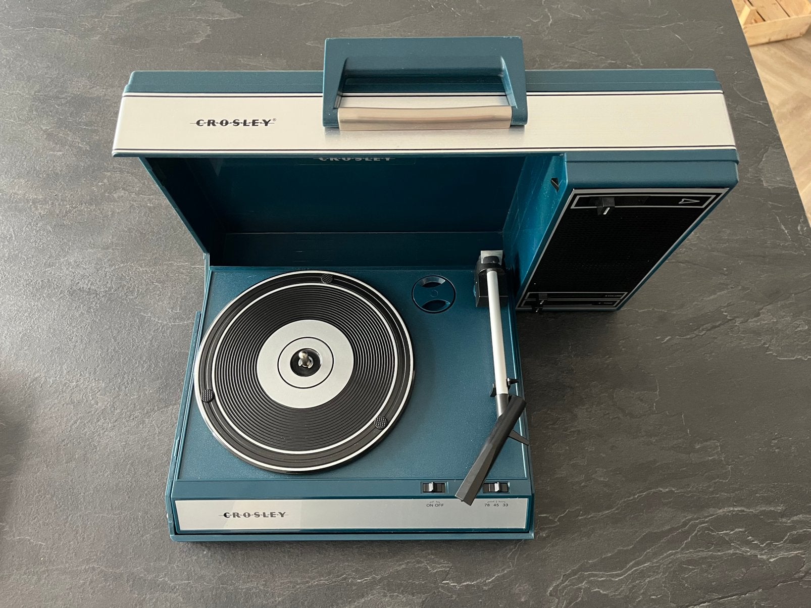 Compacte Crosley platenspeler ongebruikt, Ophalen, Zo goed als nieuw, Platenspeler, Overige merken