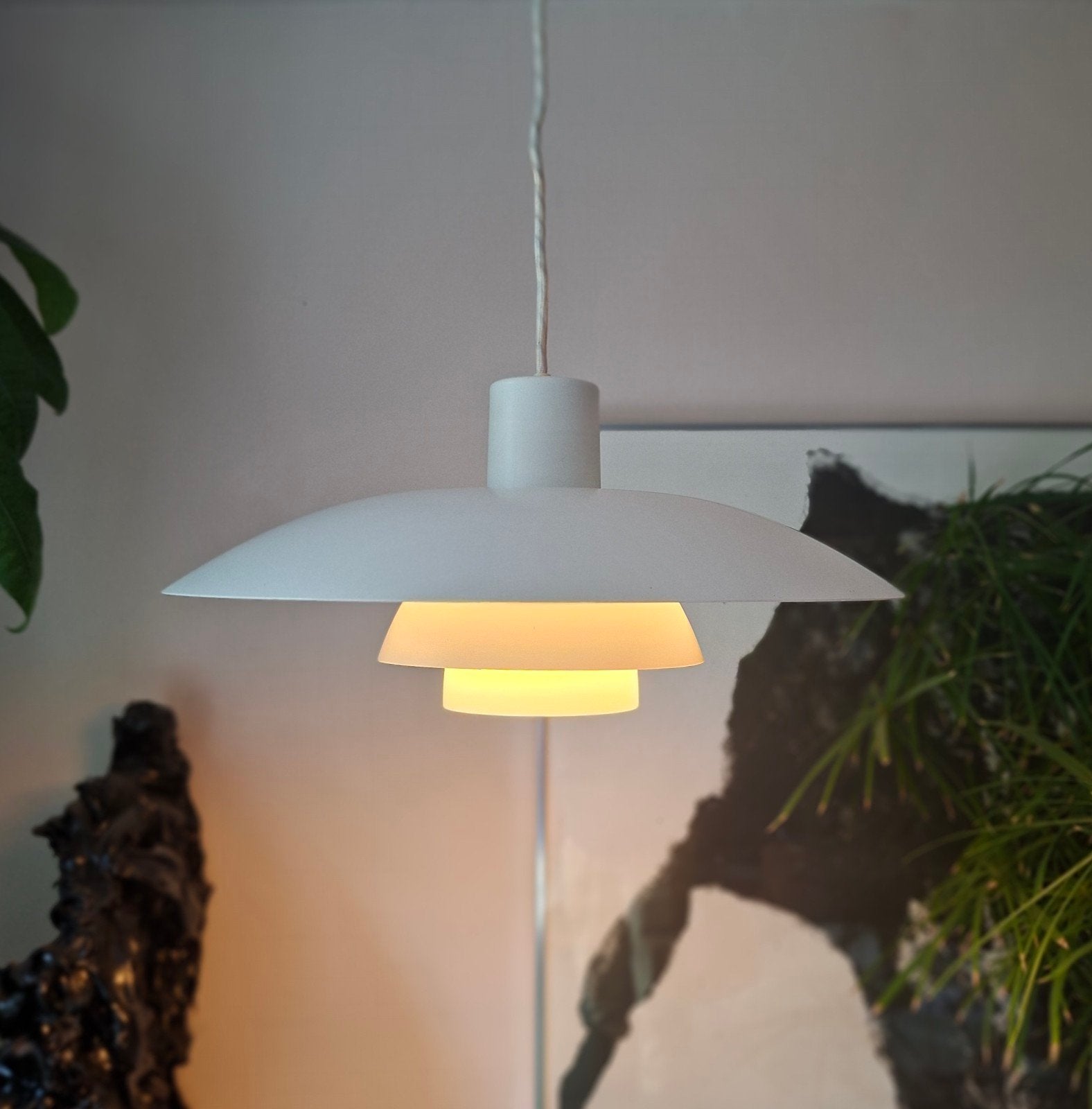 Louis Poulsen PH 4 PH4 origineel met diffusser ZGAN, Ophalen of Verzenden