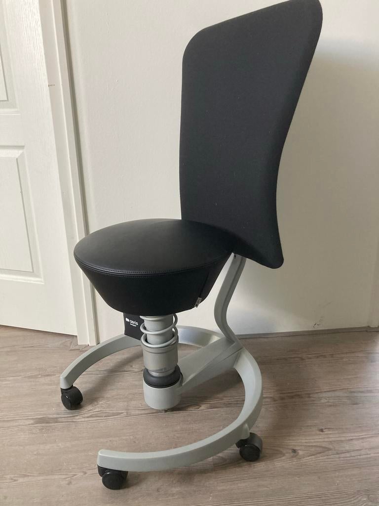 Aeris Swopper Ergonomische Bureaustoel - Zwart, Ophalen, Zwart, Zo goed als nieuw, Bureaustoel