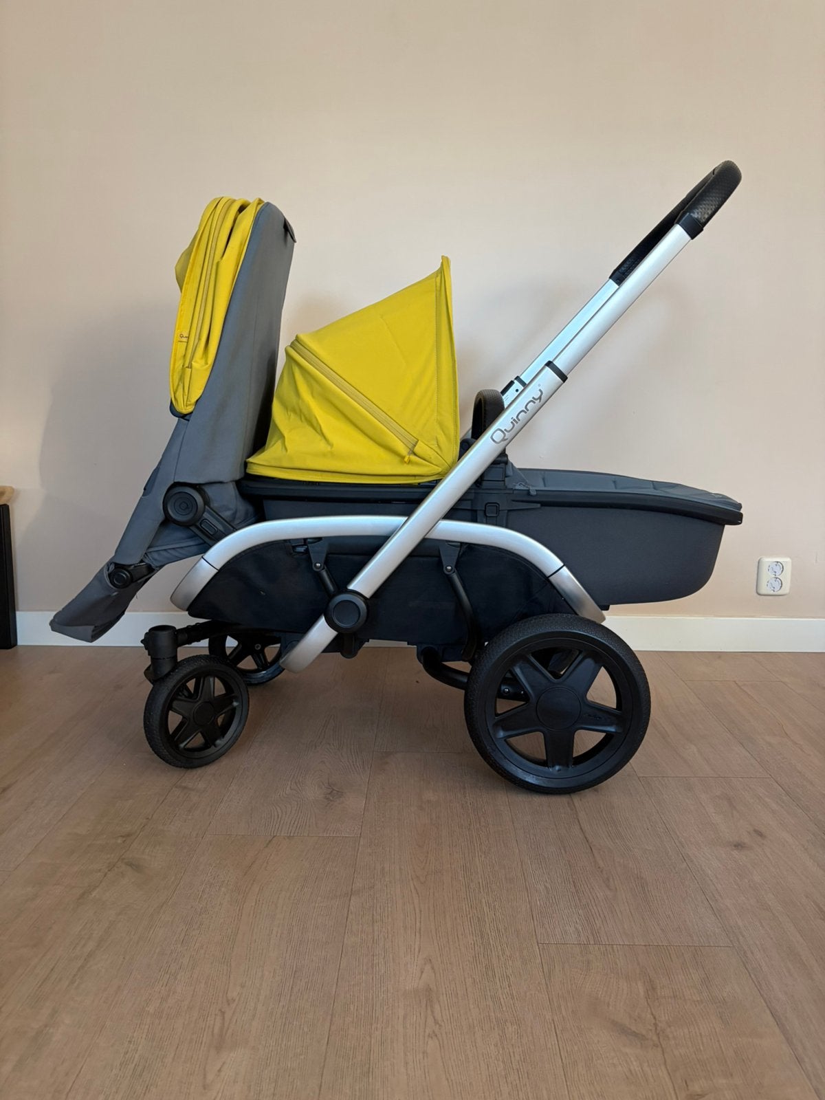 Quinny duowagen kinderwagen buggy, Ophalen, Zo goed als nieuw, Quinny, Duowagen