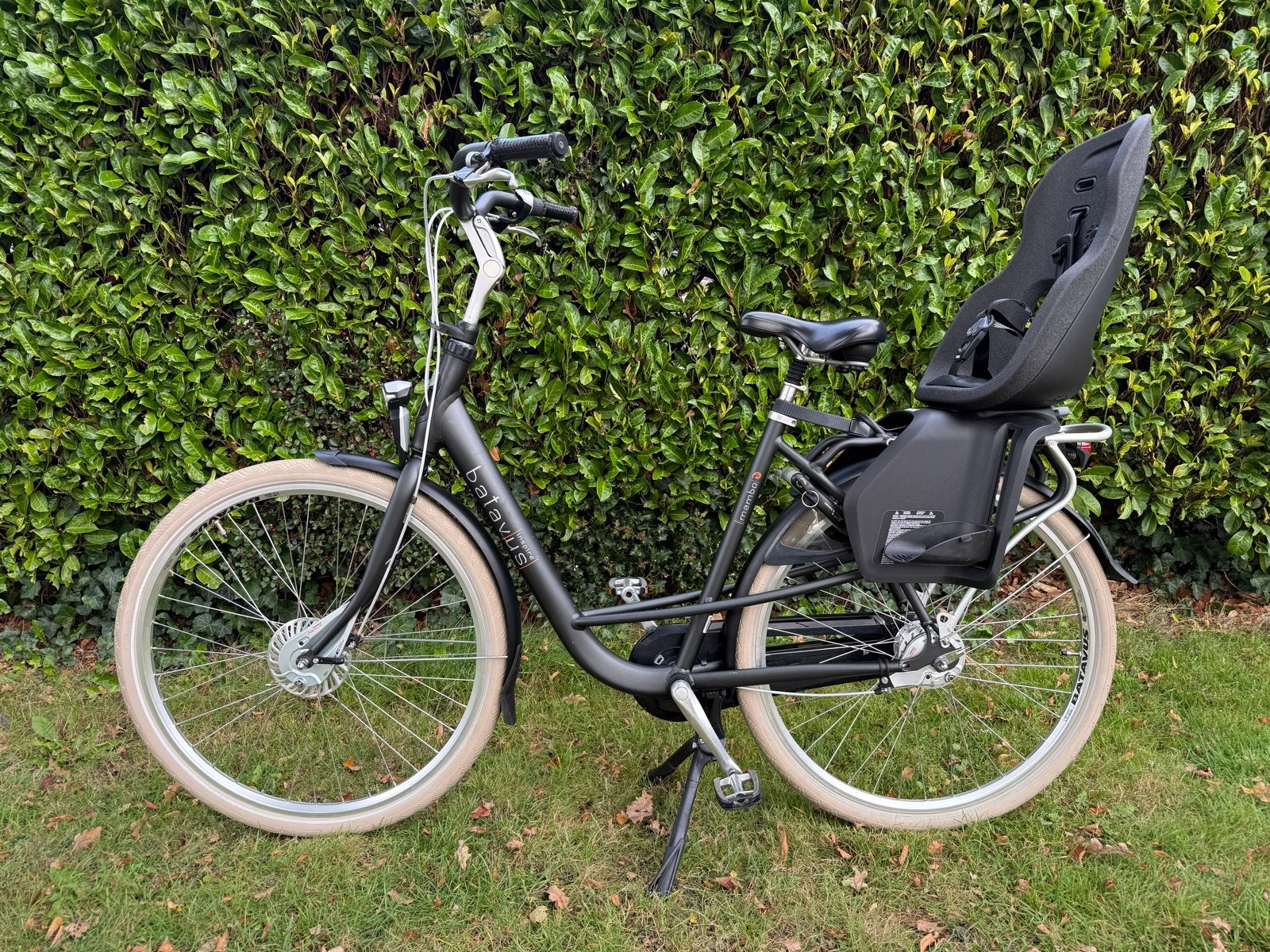 Batavus Mambo moederfiets met Thule Yepp Nexxt 2 Maxi, Ophalen, 53 tot 56 cm, Versnellingen, Batavus