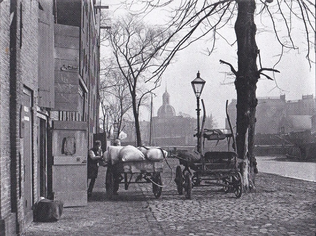 Vervoer-Beroepen-foto-V-938  Repro- Ansterdam, Verzenden, 1980 tot heden, Foto, Nieuw