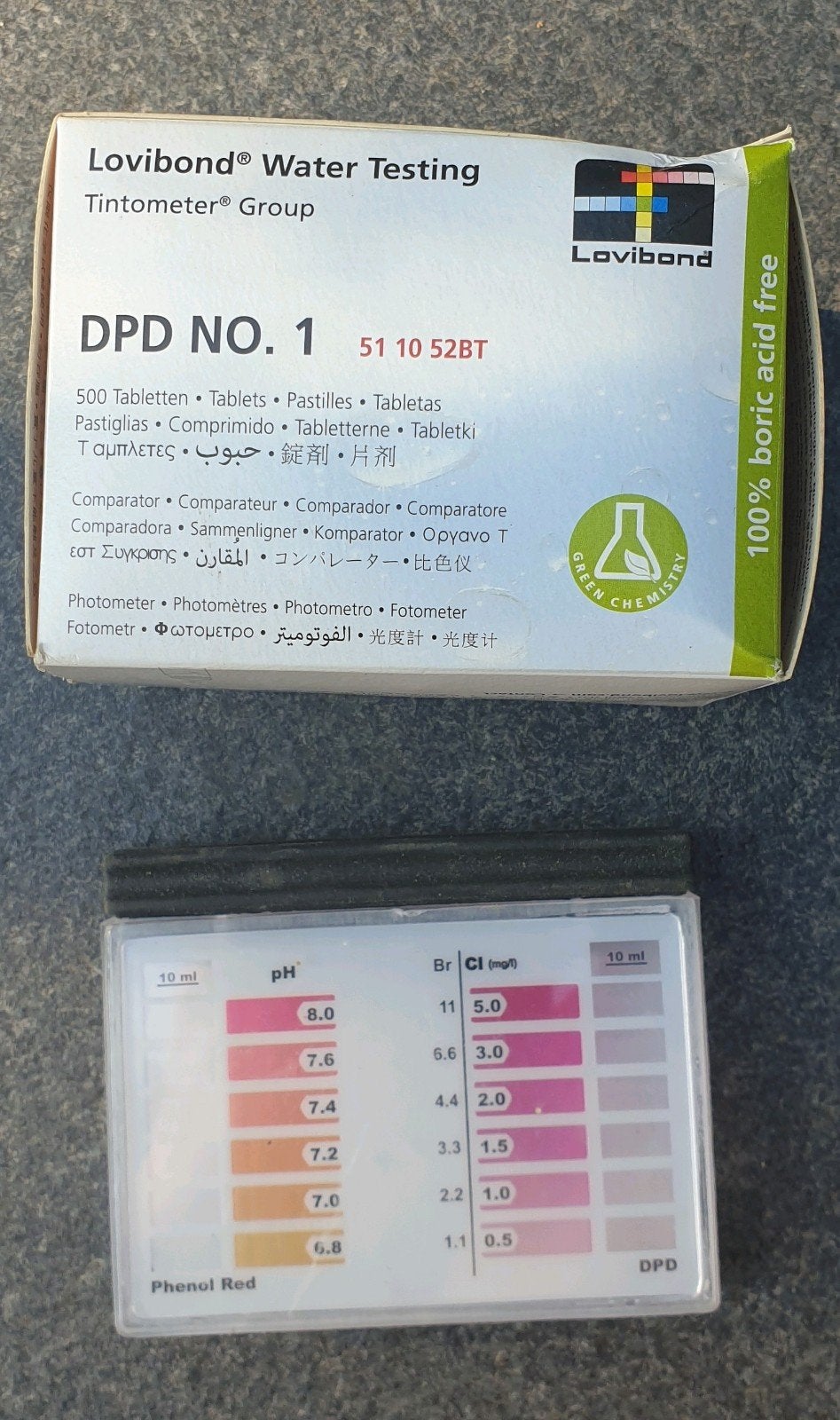 Chloor testen dpd no.1, Ophalen, Zo goed als nieuw