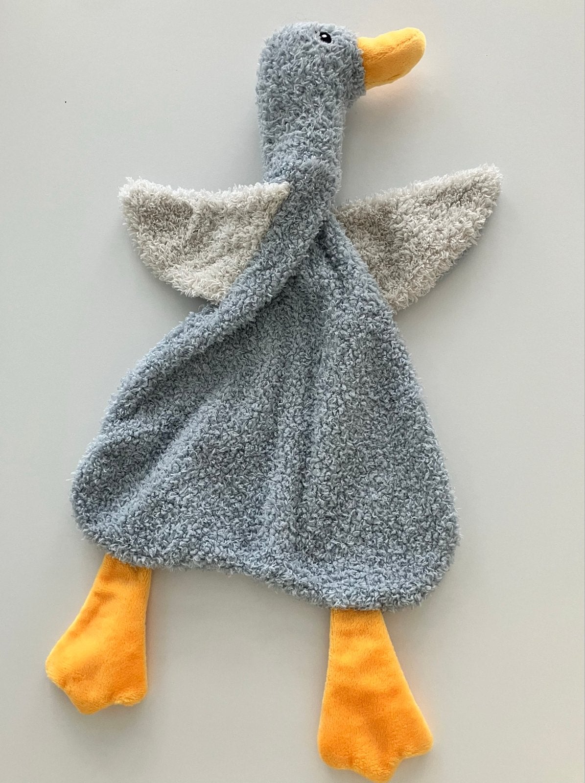 Mini Club Knuffeldoekje Pluche Eend Kruidvat, Gebruikt, Overige merken, Ophalen of Verzenden, Meerkleurig