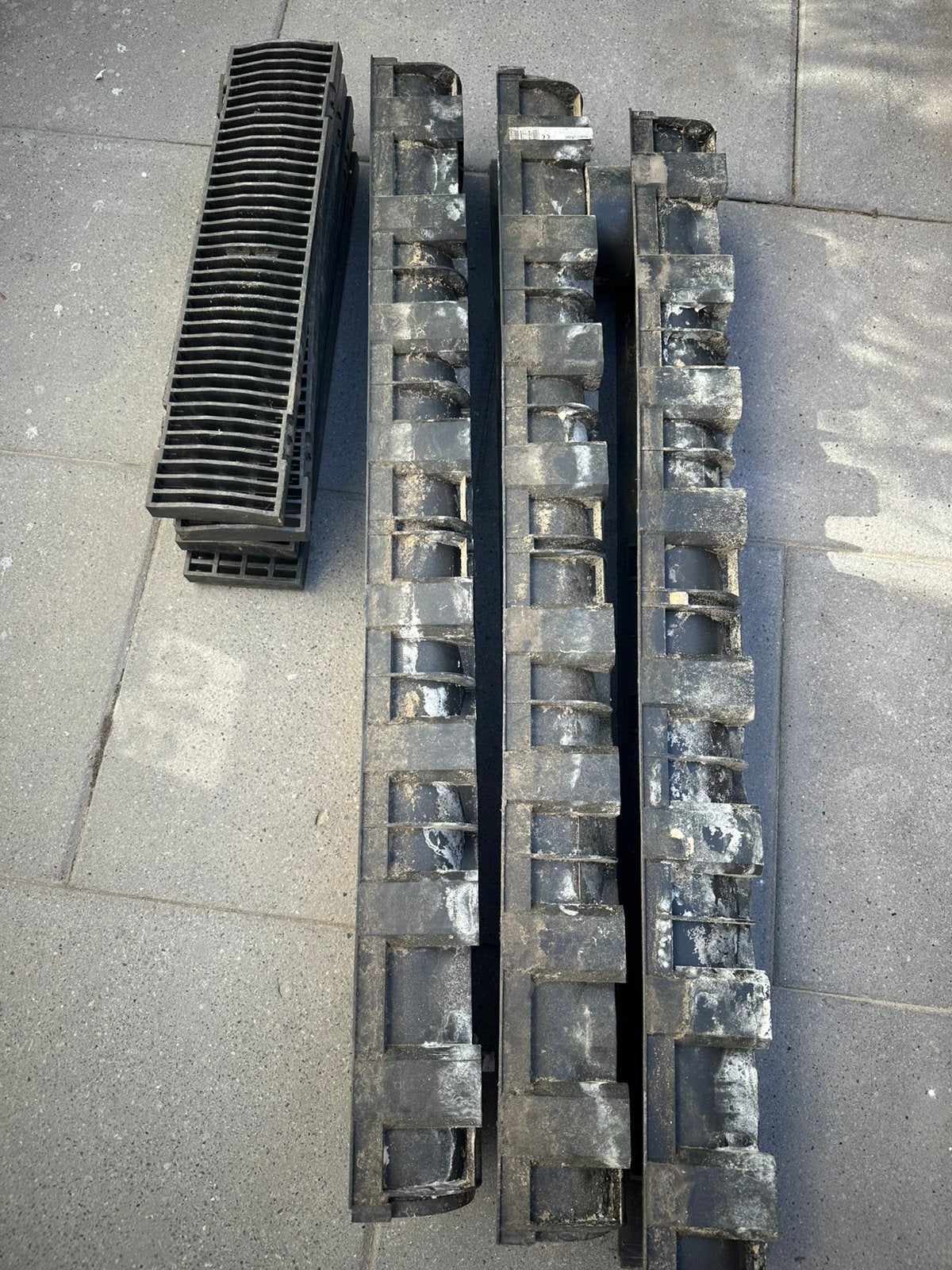 Lijngoot / afvoergoot, Ophalen, Gebruikt, 2 tot 4 meter, 80 mm of meer