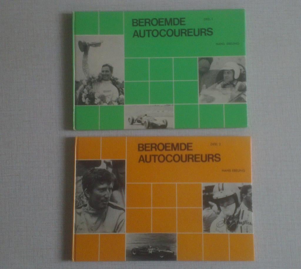 4 Autoboeken - Ebeling - Peters - Kuipers - Heldt Hardcover, Ophalen of Verzenden, Zo goed als nieuw, Formule 1