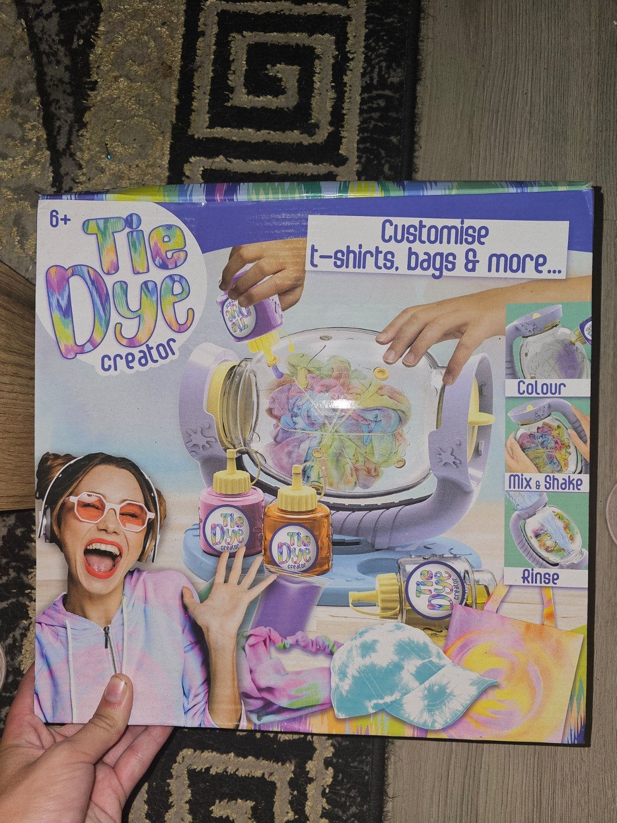 Tie Dye Creator Set - Maak je eigen Tie Dye Kleding, Hobby en Vrije tijd, Knutselen, Ophalen of Verzenden