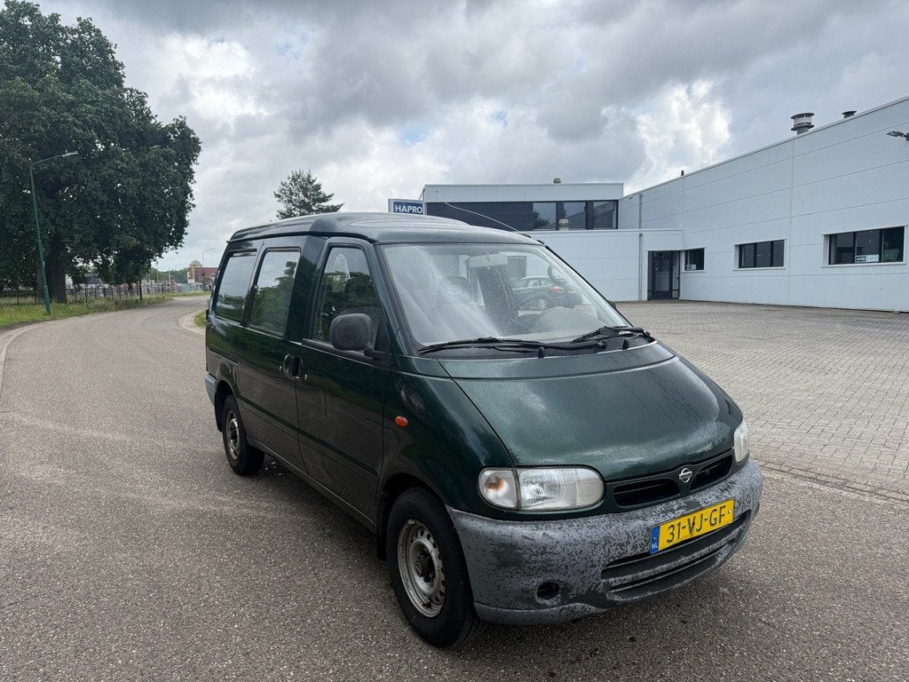 Nissan Vanette 2.3 Cargo Basis AIRCO/TREKHAAK/DUBBELE SCHUIF, Euro 2, Gebruikt, 4 cilinders, Origineel Nederlands