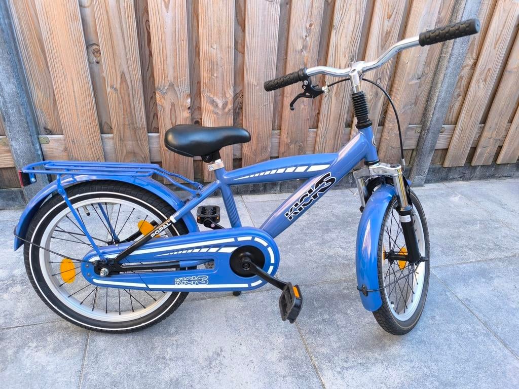 Popal kicks kinderfiets 18inch (zo goed als nieuw), Ophalen of Verzenden, Zo goed als nieuw, 18 inch