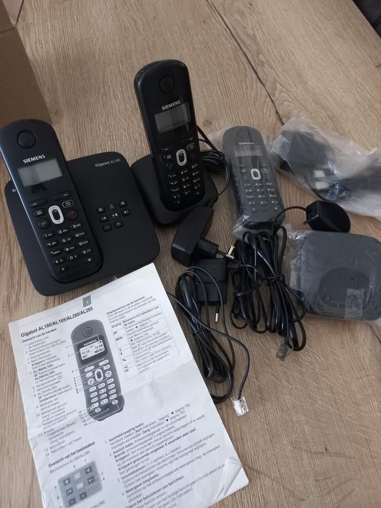 Siemens Gigaset AL 180, Ophalen of Verzenden, Zo goed als nieuw, 1 handset