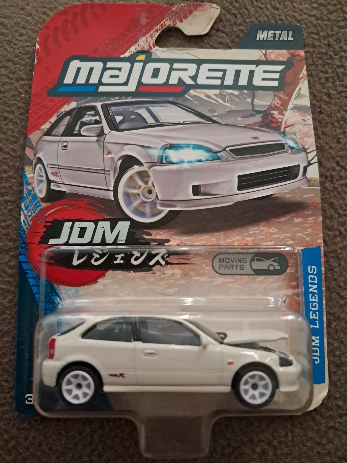 Majorette Honda Civic Type R EK9 Super Chase nieuw in ovp, Ophalen of Verzenden, Nieuw, Auto