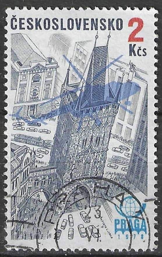Tsjechoslowakije 1976 - Yvert 74PA - (ST), Verzenden, Overige landen, Gestempeld