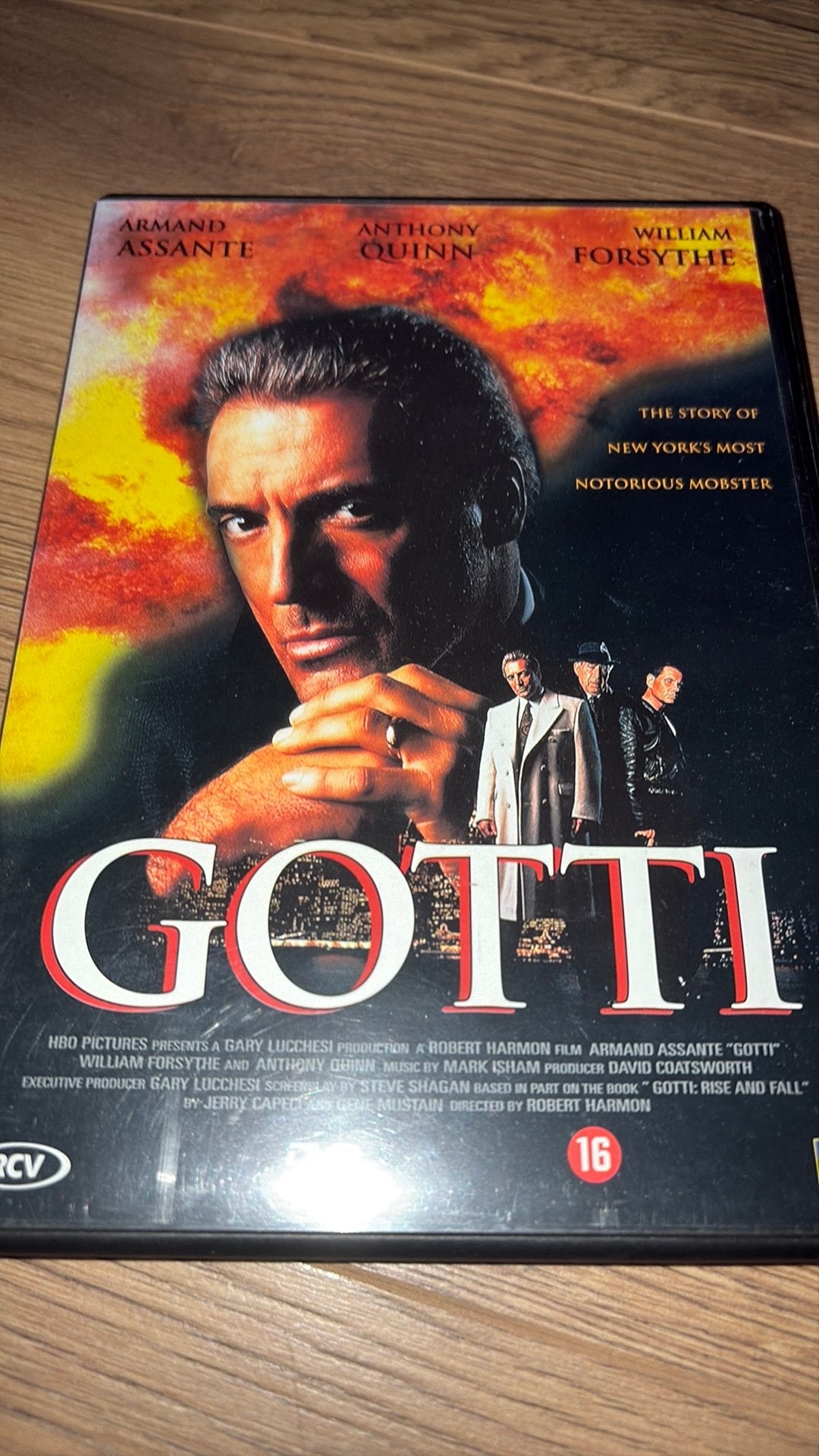 Gotti met Armand Assante en Anthony Quinn op dvd., Vanaf 16 jaar, Ophalen of Verzenden, Zo goed als nieuw, Actiethriller
