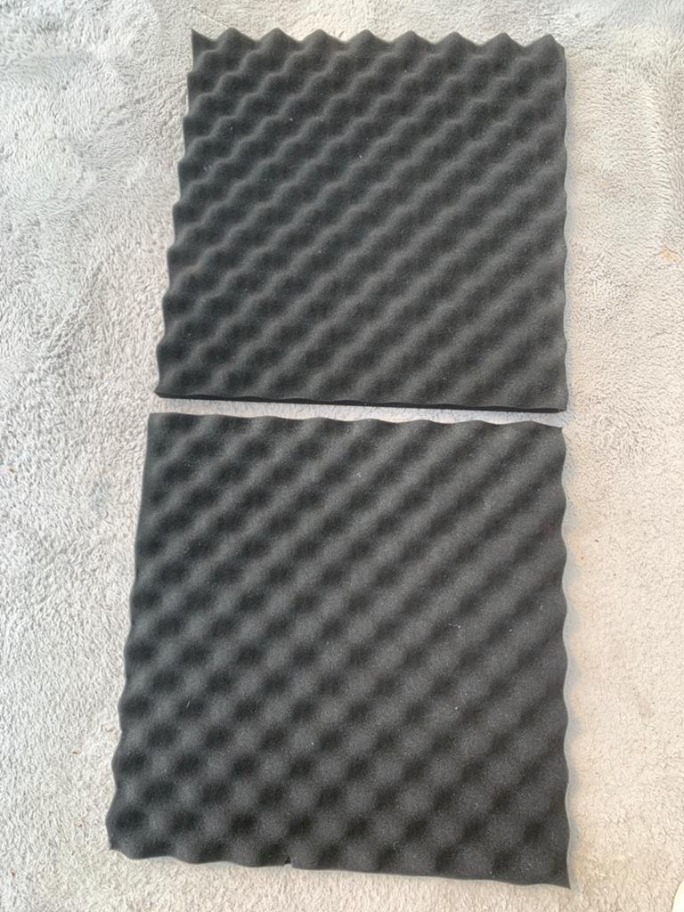 2 stuks nieuw Geluidsisolatie 40x40cm, Doe-het-zelf en Verbouw, Isolatie en Afdichting, Overige materialen, Nieuw, Minder dan 5 m²