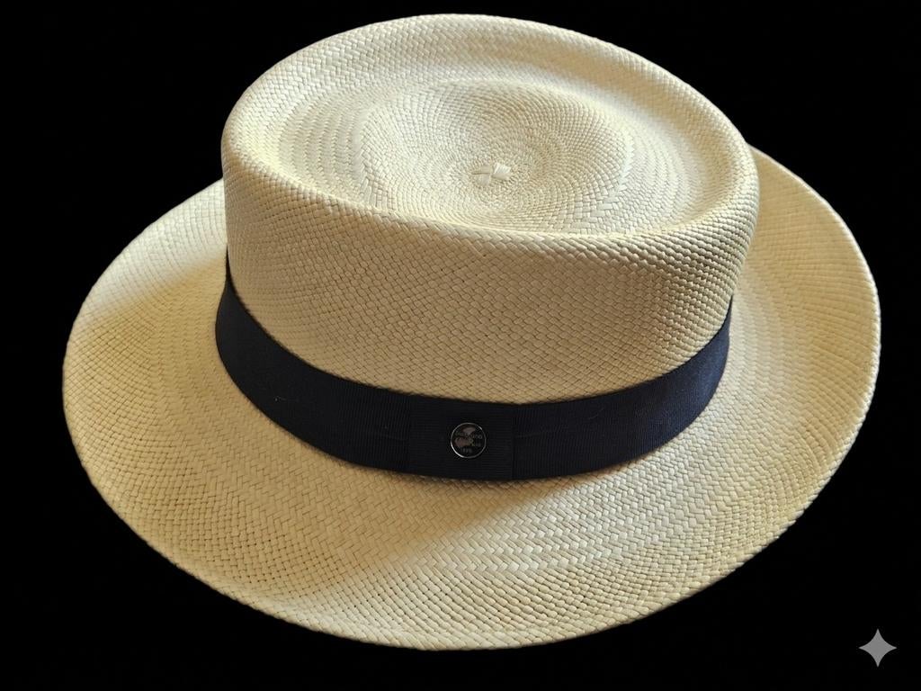 Originele Panama hoed, model Kira - Maat M (57-58), Kleding | Dames, Ophalen, Nieuw, 56 of 57 cm (M, 7 of 7⅛ inch), Hoed