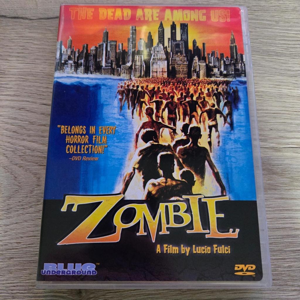 Zombie (Blue Underground) Lucio Fulci | 4 = 3 ACTIE, Cd's en Dvd's, Dvd's | Horror, Vanaf 16 jaar, Ophalen of Verzenden, Zo goed als nieuw