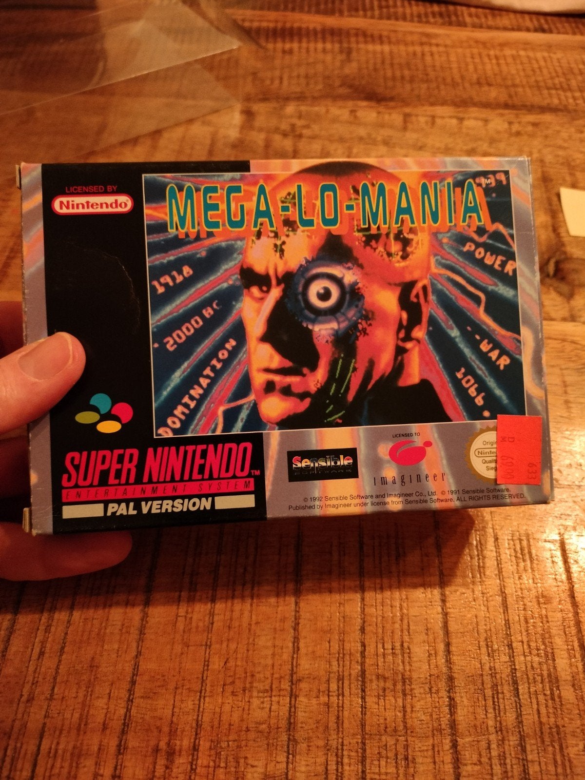 Mega Lo Mania - Super Nintendo, 1 speler, Ophalen of Verzenden, Zo goed als nieuw, Vanaf 3 jaar