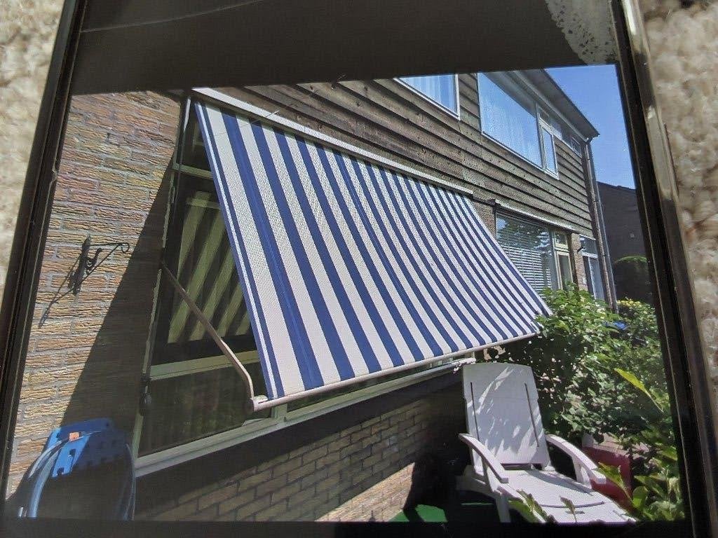 Zonnescherm doek 170 cm × 360 cm, Ophalen, Gebruikt