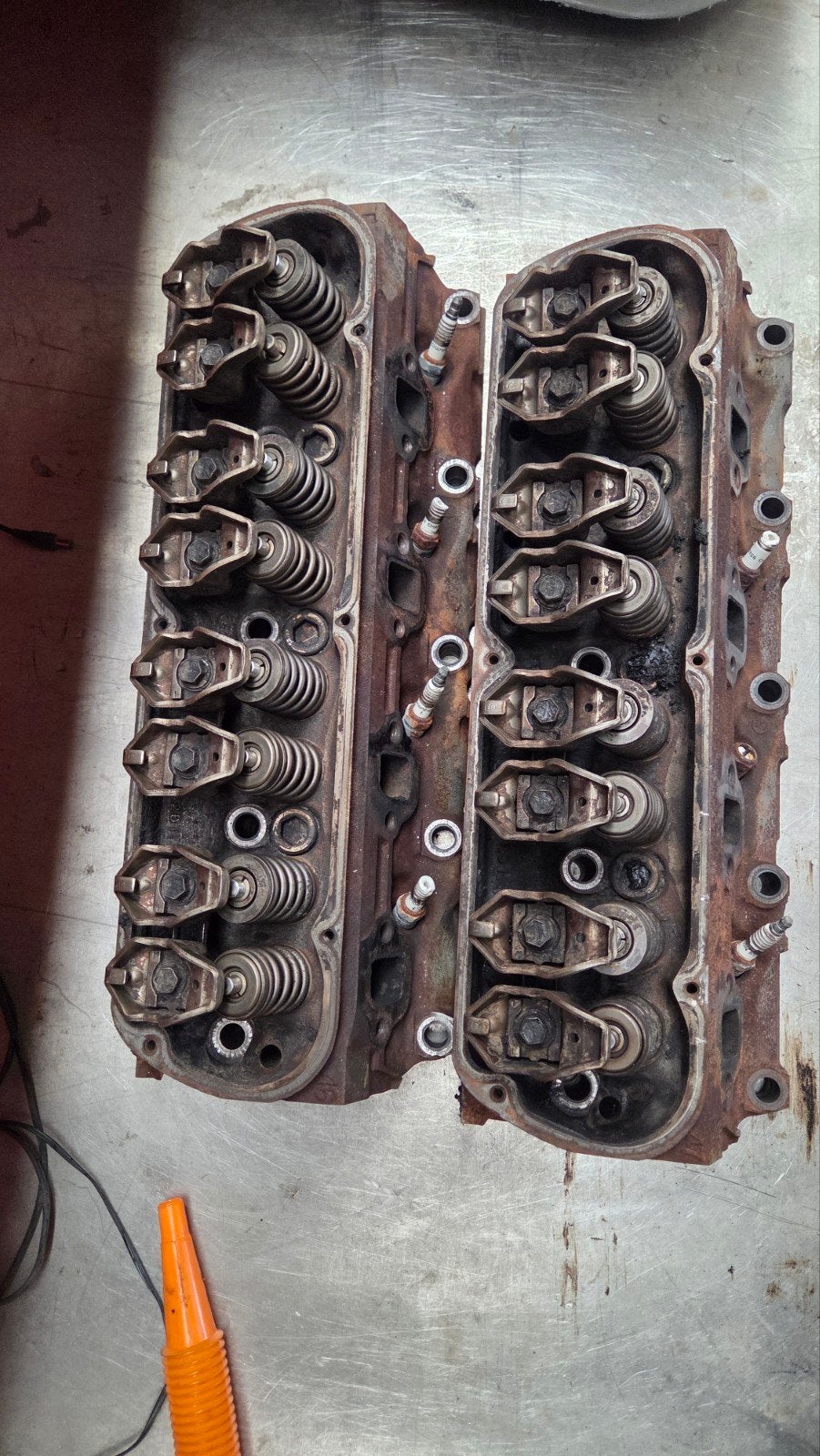 Cilinderkoppen Ford V8 351 Windsor, Ophalen, Gebruikt, Ford