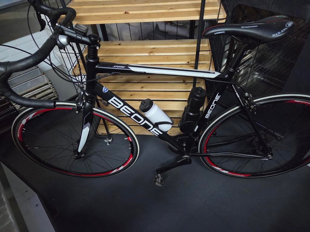 BeOne Storm Racefiets - Zwart/Wit, Fietsen en Brommers, Fietsen | Racefietsen, 28 inch, Heren, Aluminium, Zo goed als nieuw